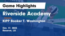 Riverside Academy vs KIPP Booker T. Washington  Game Highlights - Oct. 17, 2023