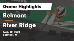 Belmont  vs River Ridge  Game Highlights - Aug. 30, 2022