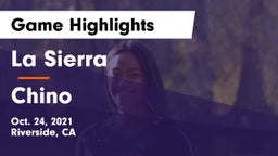 La Sierra  vs Chino Game Highlights - Oct. 24, 2021