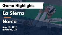 La Sierra  vs Norco  Game Highlights - Aug. 13, 2022