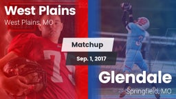 Matchup: West Plains High vs. Glendale  2017