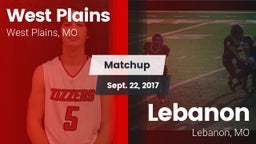 Matchup: West Plains High vs. Lebanon  2017