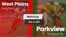 Matchup: West Plains High vs. Parkview  2017