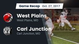 Recap: West Plains  vs. Carl Junction  2017
