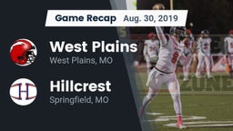 Recap: West Plains  vs. Hillcrest  2019