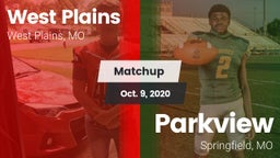 Matchup: West Plains High vs. Parkview  2020