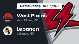Recap: West Plains  vs. Lebanon  2022