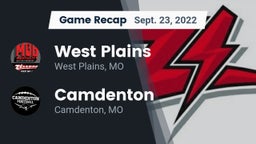 Recap: West Plains  vs. Camdenton  2022