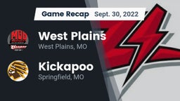 Recap: West Plains  vs. Kickapoo  2022