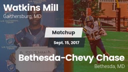 Matchup: Watkins Mill vs. Bethesda-Chevy Chase  2017