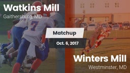Matchup: Watkins Mill vs. Winters Mill  2017