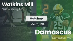 Matchup: Watkins Mill vs. Damascus  2019