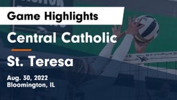 Central Catholic  vs St. Teresa Game Highlights - Aug. 30, 2022