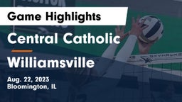 Central Catholic  vs Williamsville  Game Highlights - Aug. 22, 2023