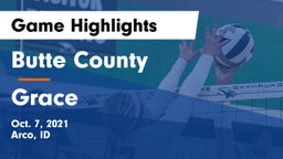 Butte County  vs Grace  Game Highlights - Oct. 7, 2021