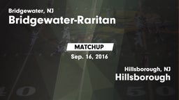 Matchup: Bridgewater-Raritan vs. Hillsborough  2016