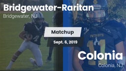 Matchup: Bridgewater-Raritan vs. Colonia  2019