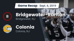 Recap: Bridgewater-Raritan  vs. Colonia  2019