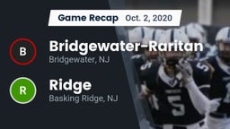 Recap: Bridgewater-Raritan  vs. Ridge  2020