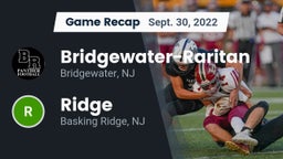 Recap: Bridgewater-Raritan  vs. Ridge  2022