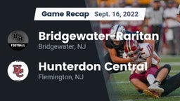 Recap: Bridgewater-Raritan  vs. Hunterdon Central  2022