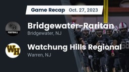 Recap: Bridgewater-Raritan  vs. Watchung Hills Regional  2023