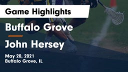 Buffalo Grove  vs John Hersey  Game Highlights - May 20, 2021