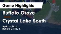 Buffalo Grove  vs Crystal Lake South Game Highlights - April 19, 2022