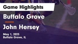 Buffalo Grove  vs John Hersey  Game Highlights - May 1, 2023