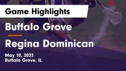 Buffalo Grove  vs Regina Dominican  Game Highlights - May 10, 2023