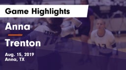 Anna  vs Trenton Game Highlights - Aug. 15, 2019