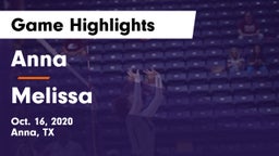 Anna  vs Melissa  Game Highlights - Oct. 16, 2020