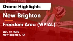 New Brighton  vs Freedom Area  (WPIAL) Game Highlights - Oct. 12, 2020