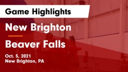 New Brighton  vs Beaver Falls  Game Highlights - Oct. 5, 2021