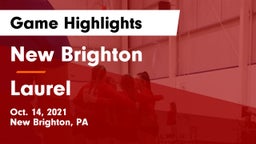 New Brighton  vs Laurel Game Highlights - Oct. 14, 2021
