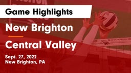 New Brighton  vs Central Valley  Game Highlights - Sept. 27, 2022