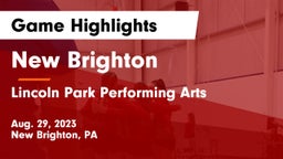 New Brighton  vs Lincoln Park Performing Arts  Game Highlights - Aug. 29, 2023