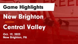 New Brighton  vs Central Valley  Game Highlights - Oct. 19, 2023