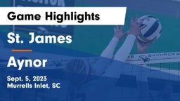 St. James  vs Aynor  Game Highlights - Sept. 5, 2023