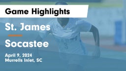 St. James  vs Socastee  Game Highlights - April 9, 2024