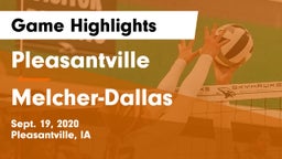 Pleasantville  vs Melcher-Dallas Game Highlights - Sept. 19, 2020