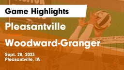 Pleasantville  vs Woodward-Granger  Game Highlights - Sept. 28, 2023