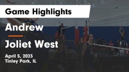 Andrew  vs Joliet West  Game Highlights - April 5, 2023