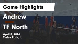 Andrew  vs TF North Game Highlights - April 8, 2024