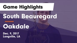 South Beauregard  vs Oakdale  Game Highlights - Dec. 9, 2017