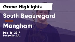 South Beauregard  vs Mangham  Game Highlights - Dec. 16, 2017