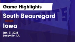 South Beauregard  vs Iowa  Game Highlights - Jan. 3, 2023