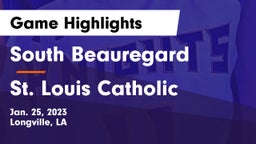 South Beauregard  vs St. Louis Catholic  Game Highlights - Jan. 25, 2023