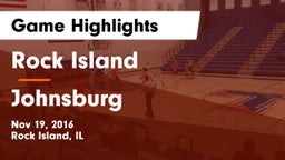Rock Island  vs Johnsburg  Game Highlights - Nov 19, 2016