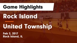 Rock Island  vs United Township Game Highlights - Feb 2, 2017